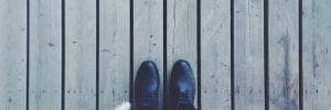 Deck Safety - feet standing on deck